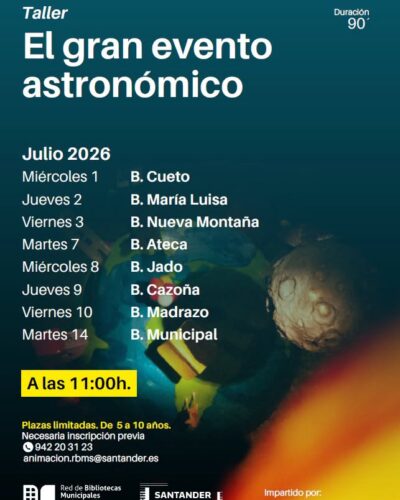 Taller El gran evento astronómico: Eclipse Solar 2026