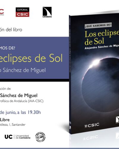 Presentación del libro ¿Qué sabemos de los eclipses de Sol?