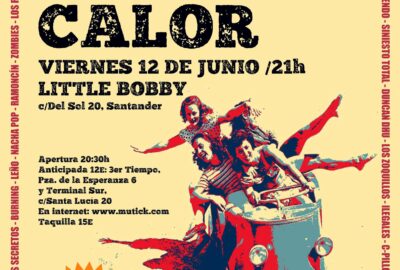 Fiesta Años 80 con Escuela de Calor en Santander