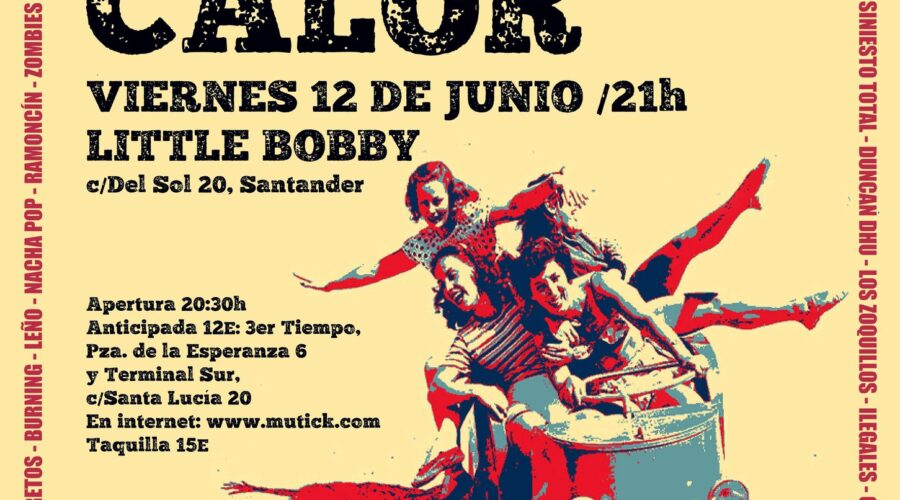 Fiesta Años 80 con Escuela de Calor en Santander