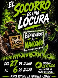 Fiestas del Socorro 2026 en Sarón: Vaquillas, Orquestas y Autos Locos
