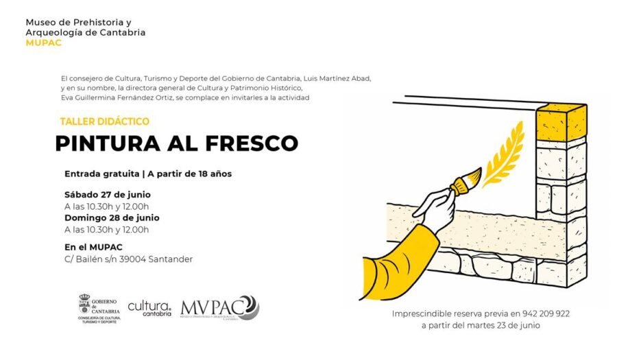 Taller de Pintura al Fresco en el MUPAC Santander