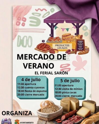 Mercado de Verano El Ferial Sarón