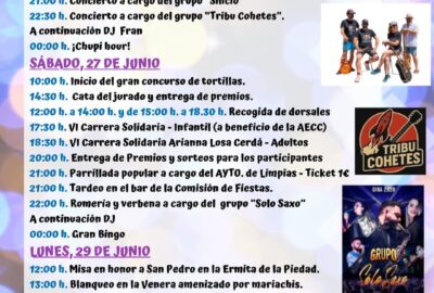 Fiestas de San Pedro Limpias 2026: Conciertos, Verbena y Tradición