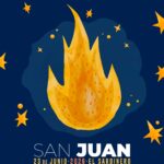 Celebración de San Juan en Santander con hoguera y música
