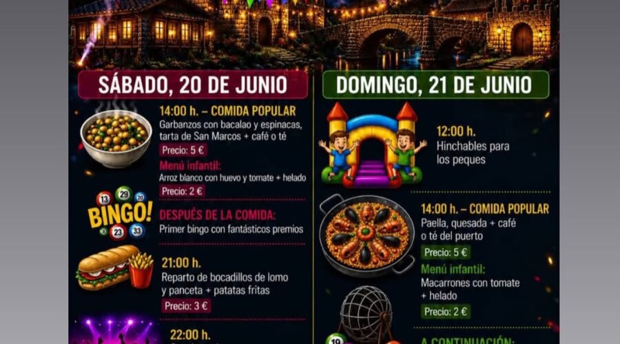 Fiestas de San Juan 2026 en Agüero, Marina de Cudeyo