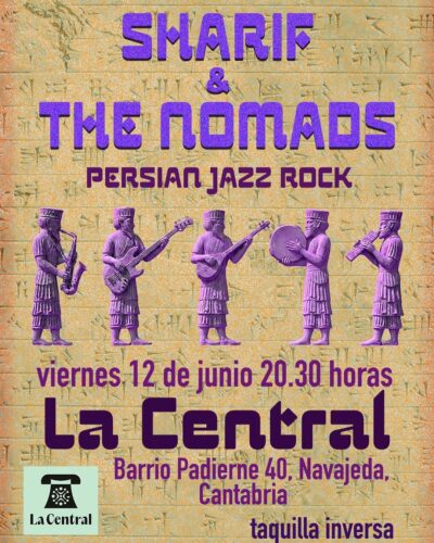 Concierto de Sharif & The Nomads en La Central
