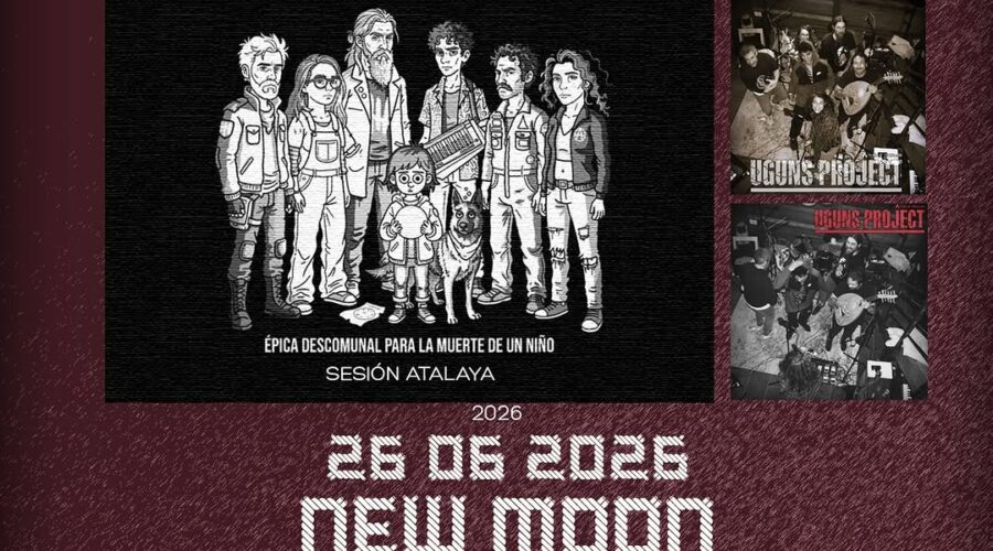 UGUNS PROJECT en directo en New Moon, Torrelavega