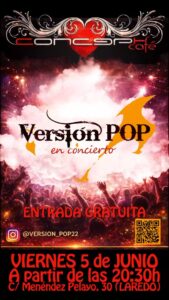 Concierto Versión Pop en Concept Laredo