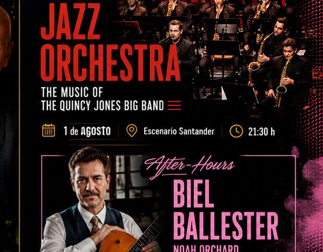 Temple Jazz Orchestra en directo en Escenario Santander