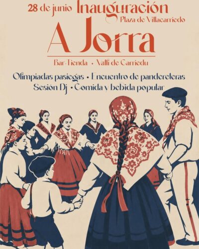 Inauguración Plaza de Villacarriedo en Carriedo con A Jorra