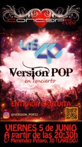 Concierto Versión Pop en Concept Laredo