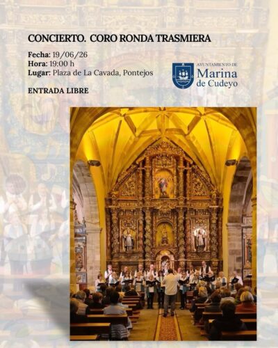 Concierto Coro Ronda Trasmiera en Plaza de La Cavada