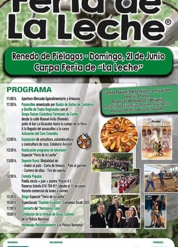 Feria de La Leche en Renedo de Piélagos, 21 de junio