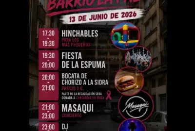 Fiesta del Barrio La Paz en Santoña, 13 de junio