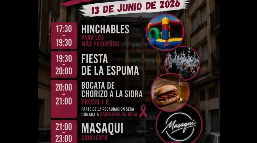 Fiesta del Barrio La Paz en Santoña, 13 de junio