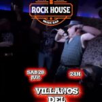 Villanos del Silencio en directo en Rock House