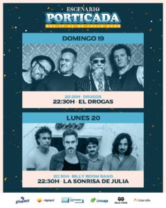 Conciertos Escenario Porticada 2026  – Semana Grande Santander
