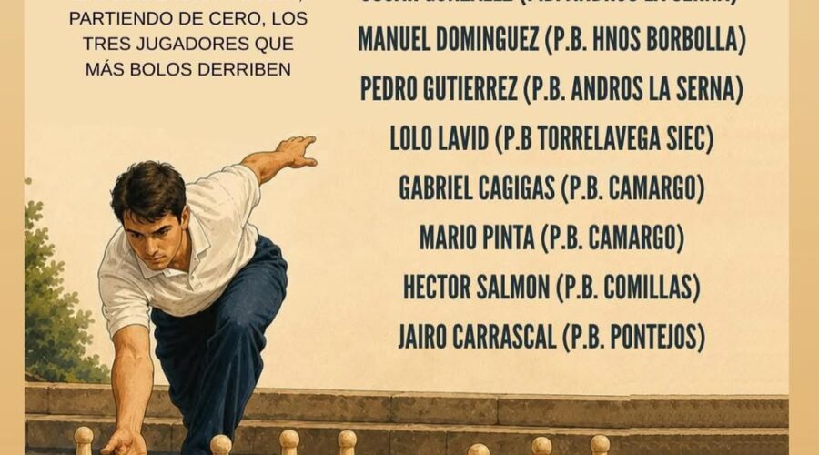 Trofeo Ayuntamiento Bárcena de Cicero en Bolera Municipal de Gama