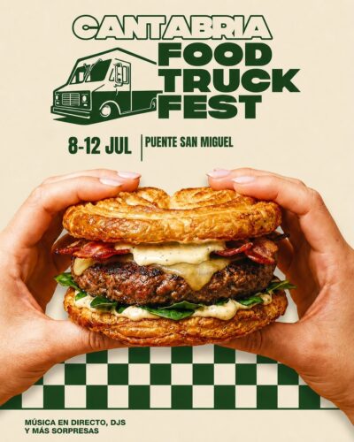 Cantabria Food Truck Fest en La Finca, Puente San Miguel 2026
