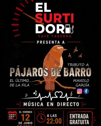 Pájaros De Barro en El Surtidor Café Taberna