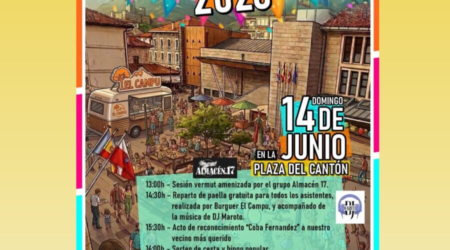 Fiestas de San Antonio 2026 en Plaza del Cantón, San Vicente de la Barquera