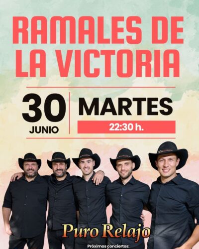 Concierto de Puro Relajo en Ramales de la Victoria