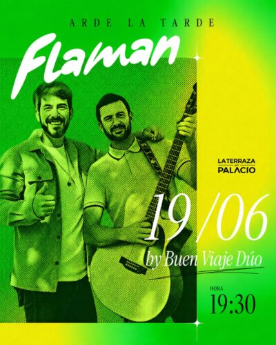 Flaman en La Terraza del Palacio, Santander