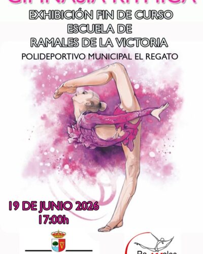 Exhibición Fin de Curso de Gimnasia Rítmica en Ramales de la Victoria
