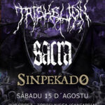 Concierto Triskelion, Sacra y Sinpekado en Pub Groez