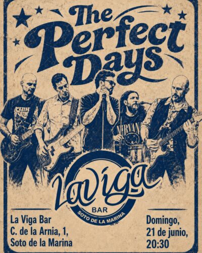 Concierto de The Perfect Days en La Viga Bar