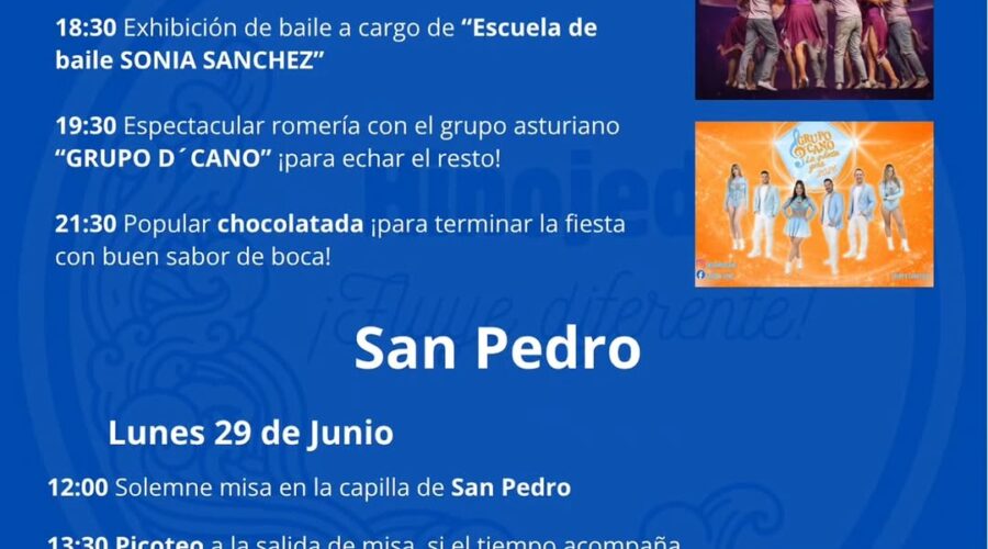 Fiestas Corpus Christi Hinojedo 2026 en Suances, Cantabria