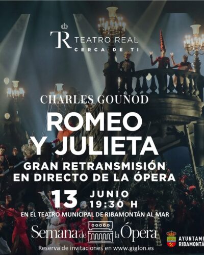 Romeo y Julieta de Charles Gounod en Teatro Municipal de Ribamontán al Mar