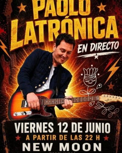 Paolo Latrónica en directo en New Moon