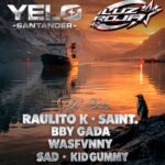 Yel0 Club x Luz Roja Fest en Barco Las Reginas y Sala Samoa, Santander