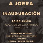 Inauguración A Jorra en Villacarriedo: olimpiadas y panderetas