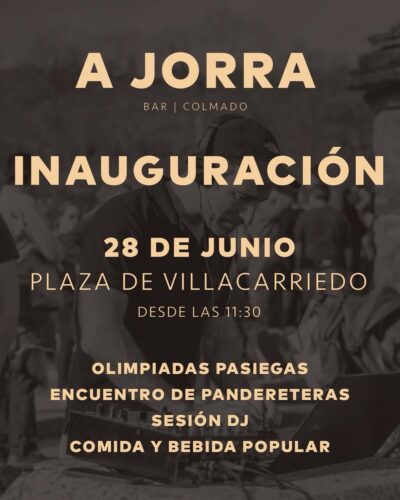 Inauguración A Jorra en Villacarriedo: olimpiadas y panderetas