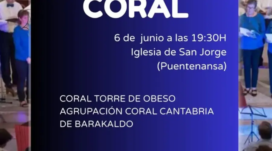 Concierto Coral Torre de Obeso en Iglesia San Jorge