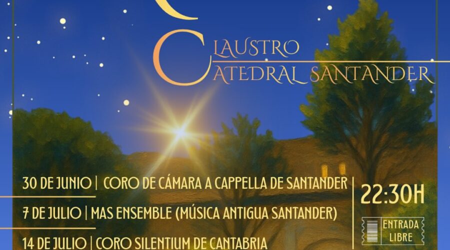 Martes Musicales 2026 en el Claustro de la Catedral de Santander