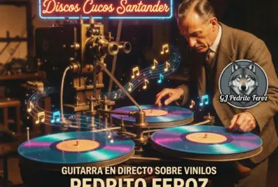 GJ Pedrilo Feroz en directo en Discos Cucos, Santander