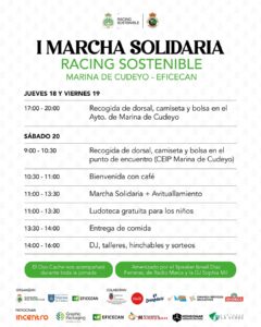 I Marcha Solidaria Racing Sostenible en Marina de Cudeyo
