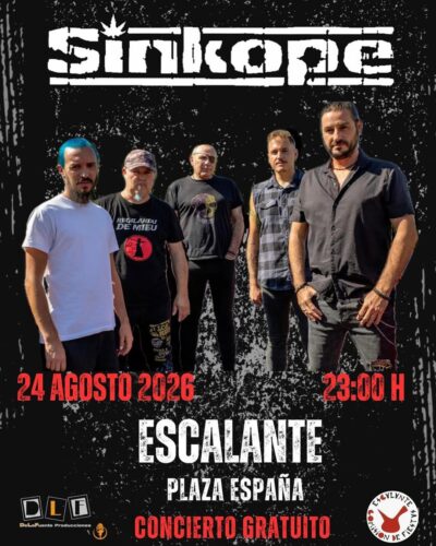 Concierto de SínKope en Plaza España, Escalante