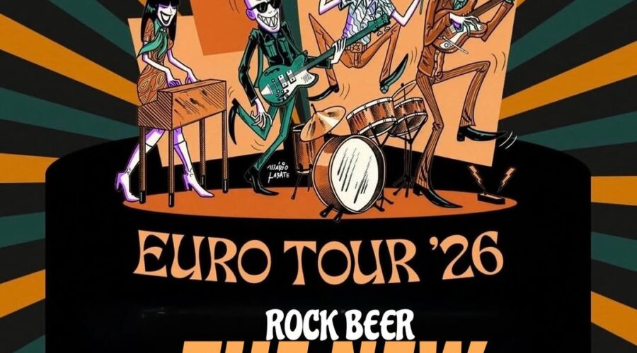 Os Estilhaços en directo en Rock Beer The New