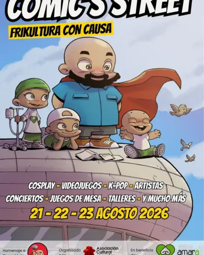 Comic’s Street 2026 en Palacio de Deportes, Santander