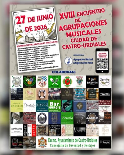 XVIII Encuentro de Agrupaciones Musicales en Castro-Urdiales 2026
