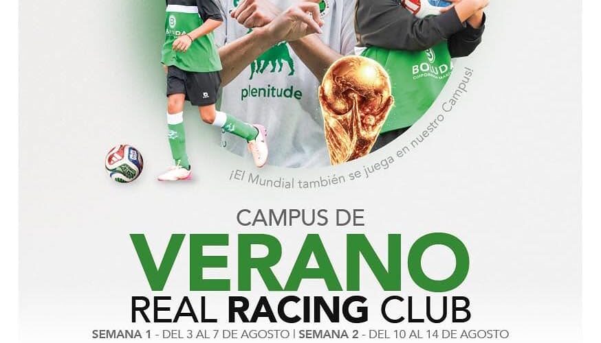 Campus de Verano Real Racing Club en Santa María de Cayón 2026