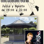 Rosana Garín en directo en Kiosco de la Alameda, Colindres