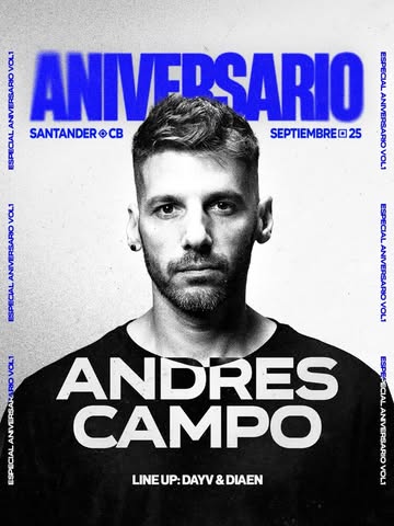 Andrés Campo en directo en Sala Kaya Santander