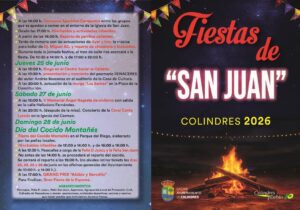 Fiestas de San Juan 2026 en Colindres: cartel, horarios y actividades