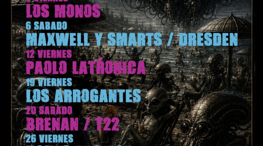Cartel de conciertos New Moon Torrelavega Junio 2026